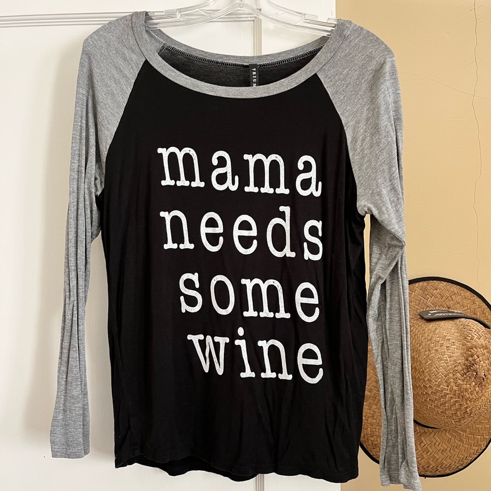 Graphic Long Sleeve Top